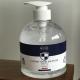 Transparent 500ml Antibacterial Hand Sanitizer  , Disposable No Wash Hand Sanitizer