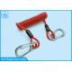 Spring Tool Lanyard With Safe Spring Hook For The Height Safety Dropped Objects