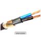 Copper Tape XLPE Insulation Cable / Underground Power Cable 90 Degree