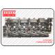 Iron Automotive Isuzu Cylinder Head Replacement Npr70 4HE1 8973583662 8-97358366-2