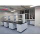 Adjustable Glass Shelf Chemistry Lab Bench Laboratory Bench Hong Kong With Phenolic Tops Metal Base And Silent Rail