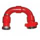 Oil Drill Spare Parts Fluid Handling High Pressure Long Radius Pipe Swivel Joint