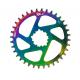 Aluminum Alloy Mountain Road Bicycle GXP Crank Rings Dazzle Colour