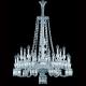 Deluxe Long 18*E12/E14 Baccarat Crystal Chandelier Luxurious Ambiance