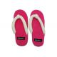 Indoor Slippers For Womens , Woven Label Logo Disposable Slippers For Guests
