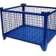 Stackable Collapsible Steel Containers Hot Dipped Galvanized Metal Wire Mesh Storage Containers