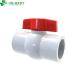Swimming Pool Water Pipe Connector PVC Plastic Ball Valve with Flexible Structure