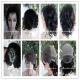 Human hair full lace wig 10-26L 4#/1b#color curly indian remy hair,120%-180% density