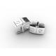 Tagor Jewelry Top Quality Trendy Classic Men's Gift 316L Stainless Steel Cuff Links ADC53