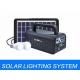 solar power system portable solar lighting kits solar energy 3W DC system with lighting and Radio