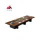 25mm Thickness Table Top Office Furniture Conference Long Table for Large Negotiation