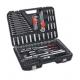 155 pcs socket tool set ,with combination wrenches ,extension bar ,universal joint .