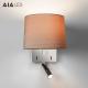 Hotel flexible reading wall lamp & inside headboard wall light led bedside wall light for bedroom