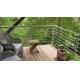 Outdoor Deck Balustrade Stainless Steel Cable Railing Systems