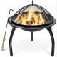 Amazon Patio BBQ Grill fire bowl wood burning outdoor fire pit