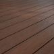 Wood-Plastic Composite Flooring for UV Proof Water Proof Decking Boards in Silver Grey
