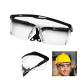 ESD Safety Clear Eye Protective Glasses Anti Scratch UV400 Vented