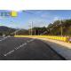 Durable Yellow EVA Rolling Road Barrier Corrosion Resistance For Road Upgrade