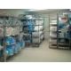 Stable  Industrial Wire Shelving Large Storage Capabilities Overhead Track For Health Care
