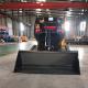 Hydraulic Ramming Mini Skid Steer Loader  Wheel Walk Behind Skid Steer With Bucket