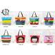 Multiple Designs Lady Canvas Recycle Grocery Bags Cartoon Pattern Girls Shoulder Bags Handbags