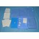 Light Blue EO Sterile Disposable Surgical Drapes For Surgery Treatment