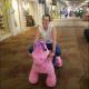 Hansel amusement games electric kids stuffed plush animal rides