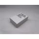 Recycled Gray Cardboard Hot Stamping Paper Packaging Box For Jewelry Package