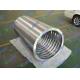 Stainless Steel Wedge Wire Basket Energy - Saving Long Lifespan ISO Certification