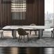2024 Italian Modern Dining Table Luxury Dining Room Furniture With Sintered Stone Top