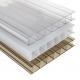 6mm-14mm Thickness PC Honeycomb Sun Panels Hollow Sheets For Roofing