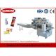 Horizontal Snack Food Packaging Machine For Ice Cream Bar / Quick Frozen Food