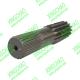R235733 pinion haft pinion shaft Z = 14 / 24  RH   fits   for agricultural tractor spare parts  model:   904 1054 6095B