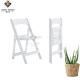 Outdoor Folding Chairs 4.7kgs/Pcs Mechanics Triangle Plastic Garden Chair