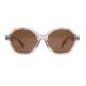 Women'S Round Acetate Sunglasses Polarized Customize Logo Anti Glare