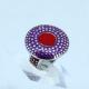 FAshion 316L Stainless Steel Ring With Enamel LRX140