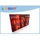 21 Digits Electronic Cricket Scoreboards In Red Color Simple Operation