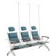 clinics 3 Seater Stainless Steel Waiting Chair High End Handrail
