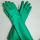 Industrial 22mil Unflocked Green Nitrile Glove Pesticides Cleaning Work