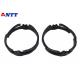 Precision PC Electric Injection Molding Black Cicled Rings Assebmly EDM Finish