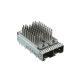 TE 2198230-4 SFP+ 1x2 Cage With Heat Sink External Springs Through Hole Press-Fit