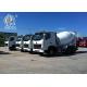10tires Concrete Mixing Equipment truck of Sinotruk HOWO7 Concrete Mixer Truck with HW15710 gearbox and 8cbm tanker