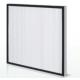 Customized Frame Design FB Panel Medium Efficiency Air Filter High Ventilation Capacity