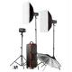 Mini Pioneer Studio Flash Kit H120-B (120WS, 3 Flash Heads, Studio Photography)