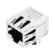Pulse J00-0025NL Compatible LINK-PP LPJ0050CNL 10/100 Base-T Tab Down Without Led Single Port 8 Pin RJ45 Board Connector