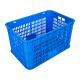 Supermarket Storage Mesh Plastic Turnover Basket with Stackable Design and PP Material