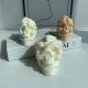 Resin Candle Molds 3d Skull Silicone Mould For Making Candle Soap Cake Decor
