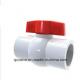 Irrigation PVC Compact Ball Valve with Butterfly Handle and Customized Request