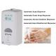 Health Care Touchless Hand Sanitizer Dispenser Customized Logo Printing
