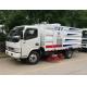 Narrow Street Sweeping Broom Sweeper Truck With 3.5M3 Vacuum Dust Tank